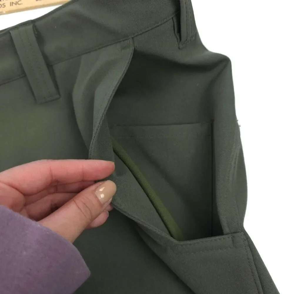 NEW 1620 USA The Shop Pant Hunter Green Twill Workwear DWR Military Army Indie